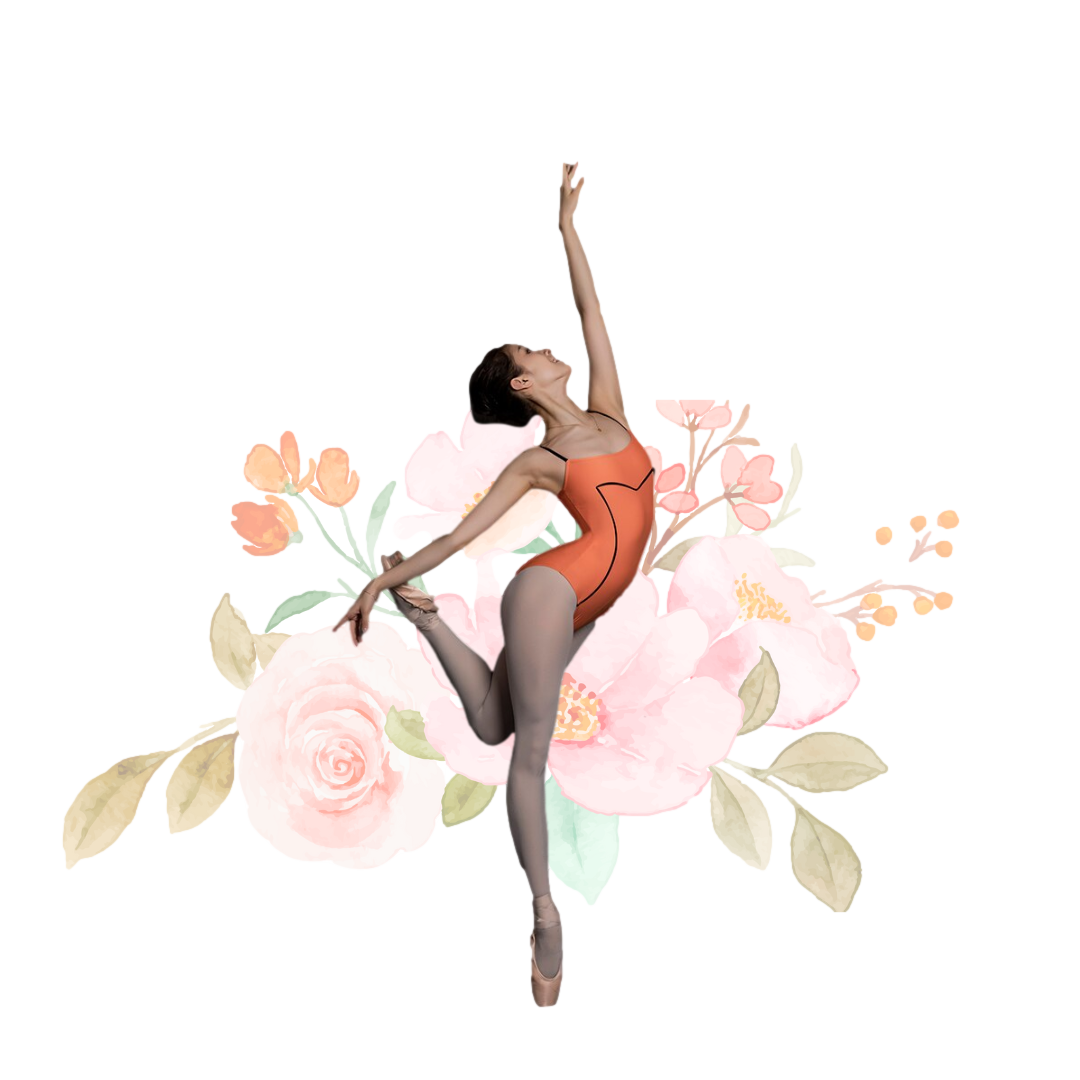 Orange Ballet Leotard
