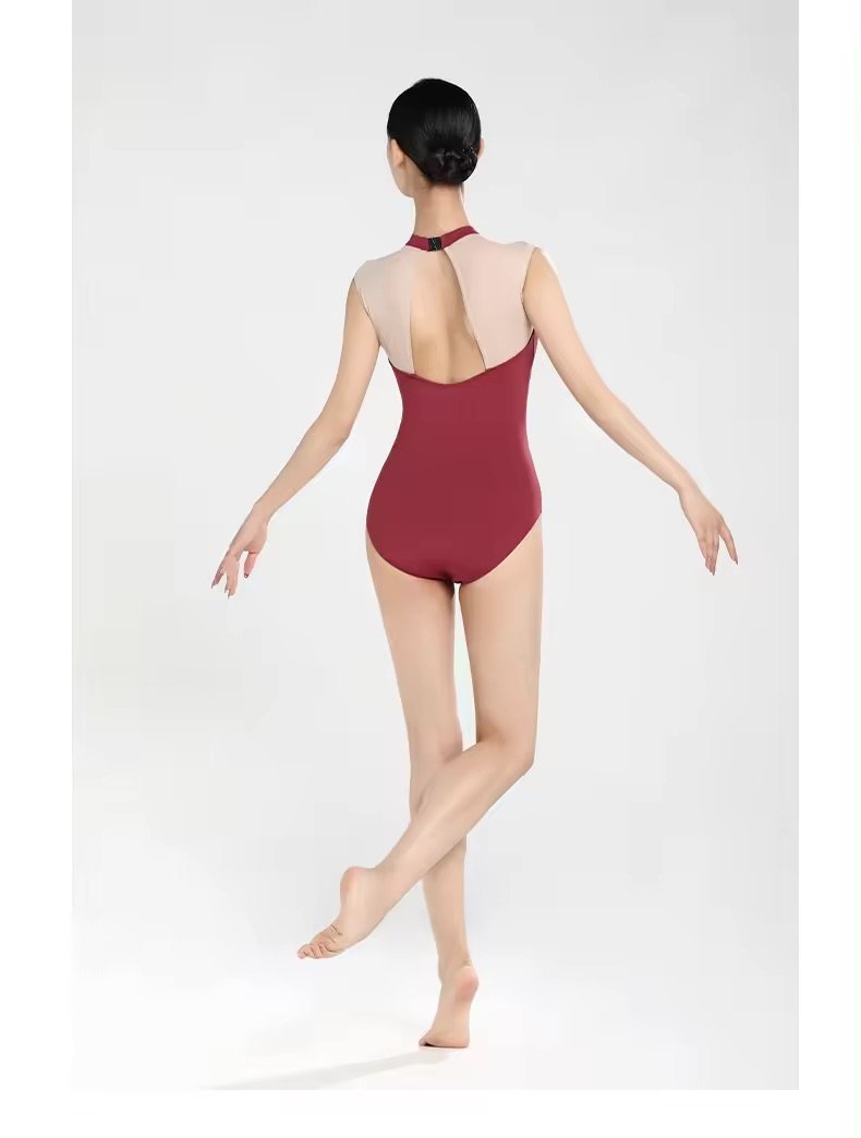 Red Velvet Ballet Leotard