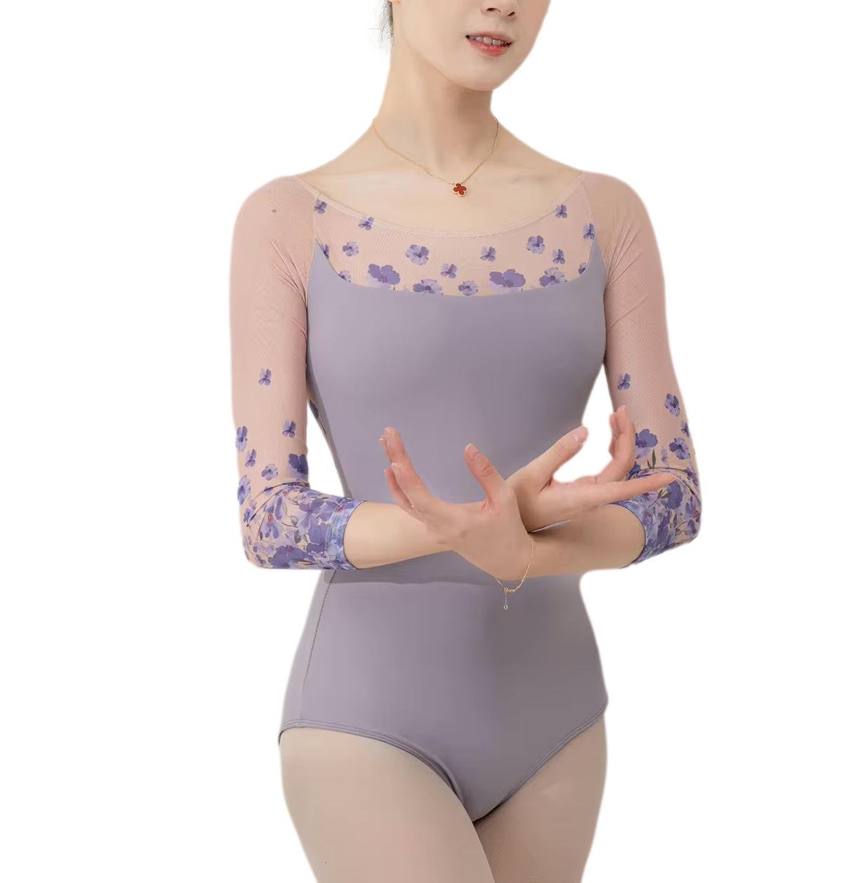 Lilac Mesh Leotard Lilac Mesh Leotard