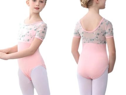 Girls Pink Ballet Leotard