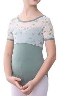 Sage Green Girls Leotard