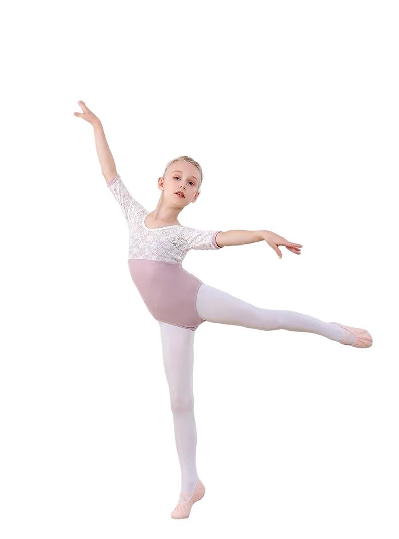 Pink Lace Girls Leotard Pink Lace Girls Leotard